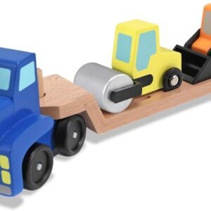 Melissa & Doug Low Loader Vehicle Play Set