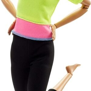 Barbie Made to Move Doll, Yellow Top [Amazon Exclusive]