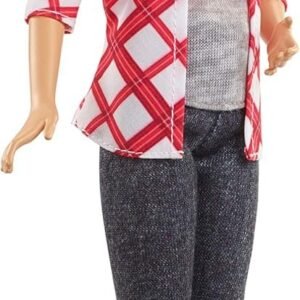 ?Barbie Dreamhouse Adventures Skipper Doll, Approx. 11-Inch, Brunette in Plaid Shirt and Black Pants, Gift for 3 to 7 Year Olds