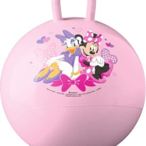 Hedstrom Minnie Mouse Happy Helpers Hopper Ball, Hop Ball for Kids, 15 Inch