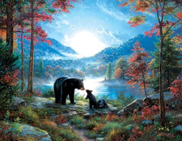 SUNSOUT INC Bedtime Kisses 1000 pc Jigsaw Puzzle
