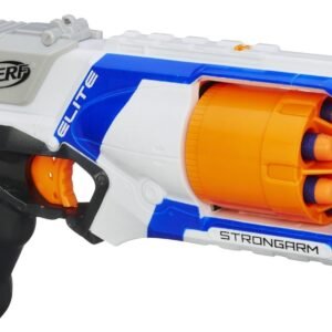 Nerf N Strike Elite Strongarm Toy Blaster with Rotating Barrel, Slam Fire, and 6 Official Nerf Elite Darts for Kids, Teens, & Adults(Amazon Exclusive)