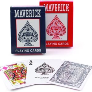 Maverick Standard Index Playing Cards, 1 CT (Colors May Vary)
