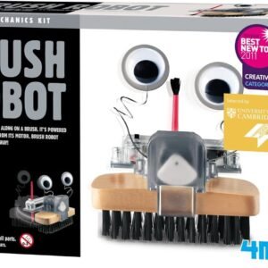 4M 4574 Brush Robot DIY Science Engineering Robotics Kit - Educational Stem Toys Gift for Kids & Teens, Boys & Girls (Packaging May Vary)