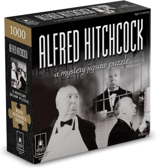 Classic Mystery Jigsaw Puzzle - Alfred Hitchcock