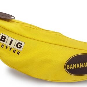 Big Letter BANANAGRAMS: Family Word Game With Easy To See And Handle Letter Tiles