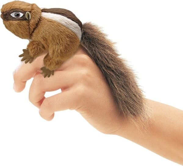 Folkmanis Mini Chipmunk Finger Puppet
