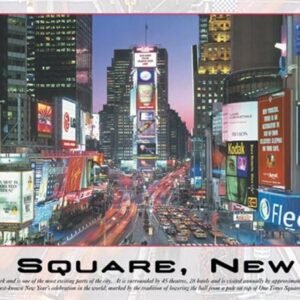 Buffalo Games Panoramic Times Square New York 750 Piece Jigsaw Puzzle