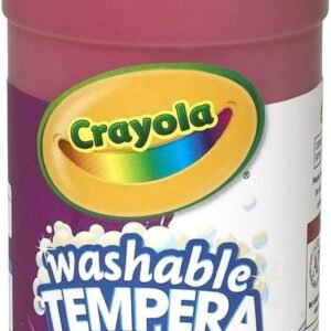Crayola Artista II Washable Tempera Paint 16oz Red