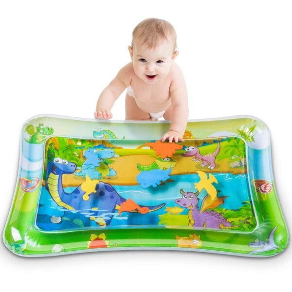Tummy Time Baby Water Play Mat,Baby Inflatable Water Play Mat Activity Center Toy for Newborn Baby Infant Toddler Boy and Girl (Holiday and Baby Shower Gift) Physical Development Toys 3/6/9 Months
