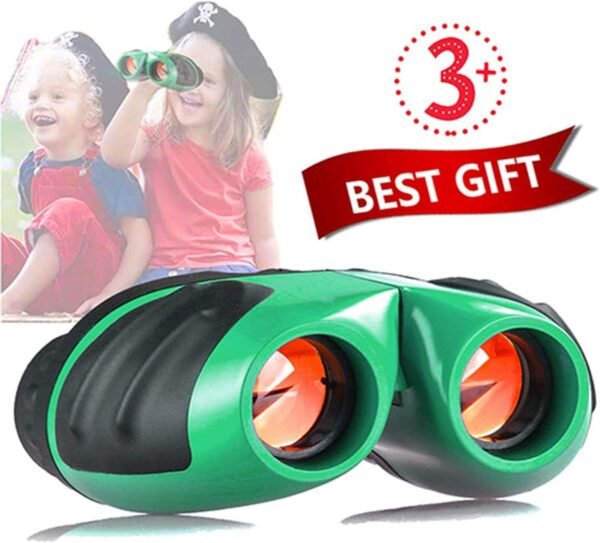 Niskite Toys for 4 5 Years Old Boys, Binoculars for Kids Children,Best Popular Gift for 6 7 8 9 10 Years Age Girls Teens Green