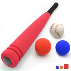CeleMoon [Kids Baseball Bat Toys] Super Safe Kids Foam Baseball Bat Toys with 2 Balls, Portable Carrying Bag Included, for Children Age Over 3 Years Old