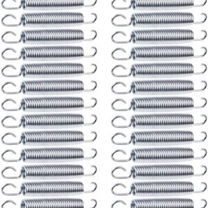 Boshen 15/30/60/90 PCS 5.5' Trampoline Springs Replacement Heavy-Duty Galvanized Steel Set