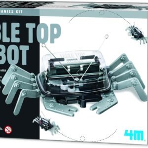 4M 5576 Table Top Robot - DIY Robotics Stem Toys, Engineering Edge Detector Gift for Kids & Teens, Boys & Girls (Packaging May Vary)