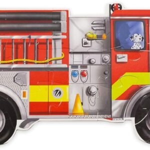 Melissa & Doug Fire Truck Jumbo Jigsaw Floor Puzzle (24 pieces, 4 feet long)