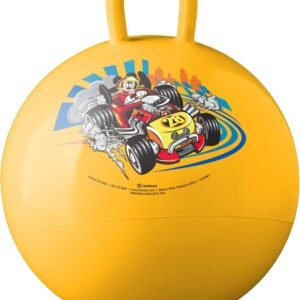 Hedstrom Mickey Mouse and The Roadster Racers Hopper Ball, Hop Ball for Kids, 15 Inch