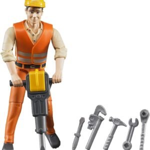 Bruder Construction Worker with Accessories
