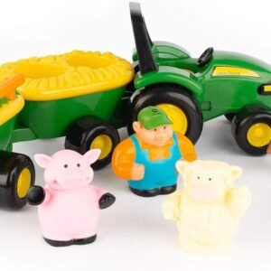 TOMY John Deere Animal Sounds Hayride Preschool Toy