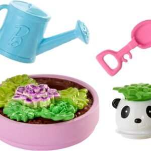 Barbie Accessory Pack, 4 Pieces, with Planter and Succulent Accessories