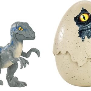Jurassic World Hatch 'n Play Dinos Velociraptor Blue
