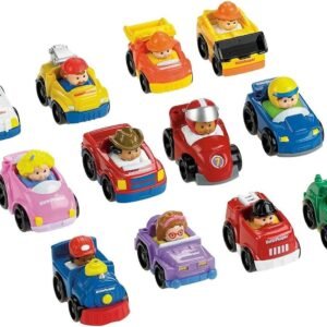 Little People Wheelies Vehicles - 6 Pack