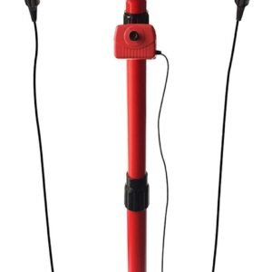 Kids Karaoke System Microphones with Stand and Adjustable Camera plus three different dance beats and two applause sound effects