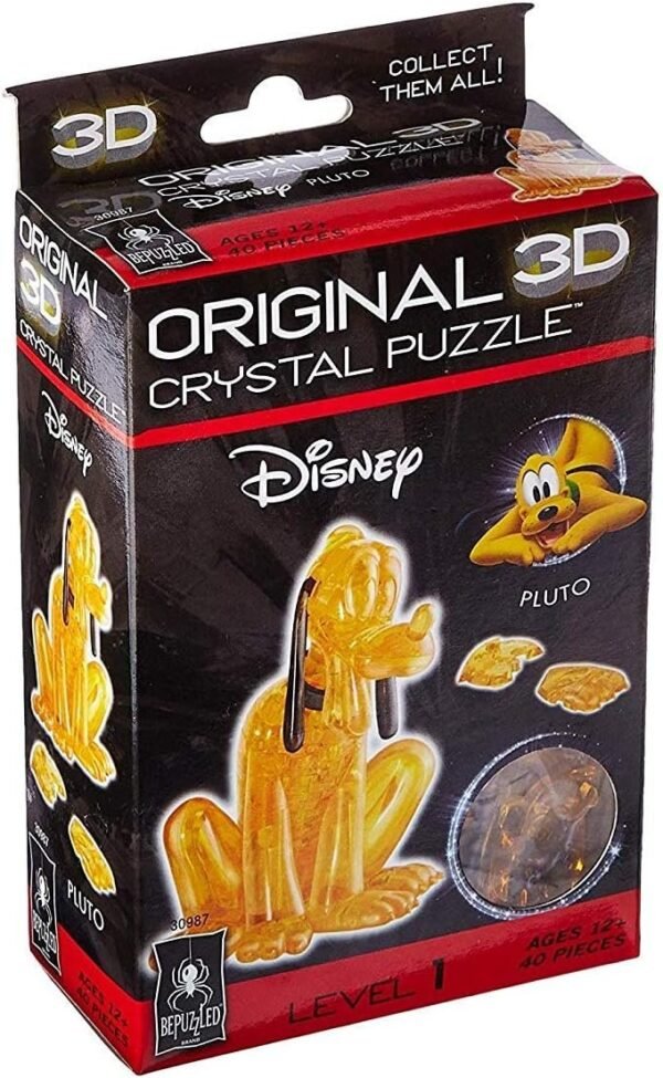 Original 3D Crystal Puzzle - Pluto