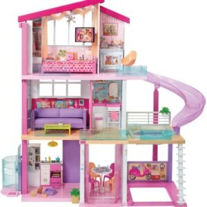 ? Barbie Dreamhouse Dollhouse with Pool, Slide and Elevator
