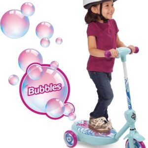 Huffy 6V 2 in 1 Bubble Scooter (Mermaid) Girls Toy
