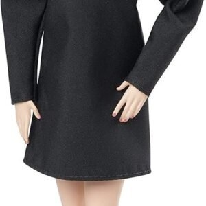 Barbie Fashion Model Collection Best in Black Doll, Approx..12-in Signature Doll with Silkstone Body Wearing Black Dress and Accessories, with Certificate of Authenticity