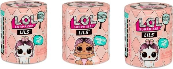 L.O.L. Surprise! Lils with Lil Pets or Sisters (3 Pack), Multicolor