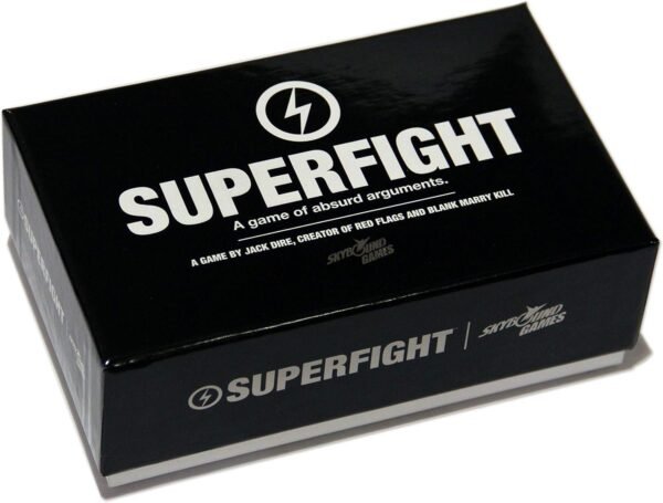 SkyBound Superfight a Card Game of Absurd Arguments | Fun Family Friendly, Party Game of Super Powers and Super Problems, Enjoyed by Kids, Teens, and Adults, 500-card Deck, 3 or More Players, Ages 8+
