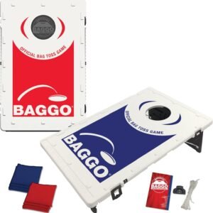 BAGGO Family Backyard Bean Bag Toss Portable Cornhole Game