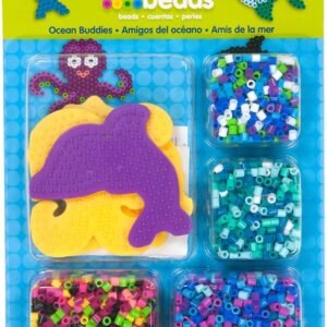 Perler Beads Ocean Buddies Ocean Bead Activity Crafts for Kids, 2400 pcs