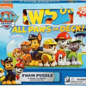 Gift Item Paw Patrol Foam Floor Puzzle by Cardinal (25 Piece), Multicolor