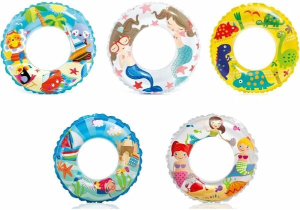 Intex Transparent Rings - Assorted Colors