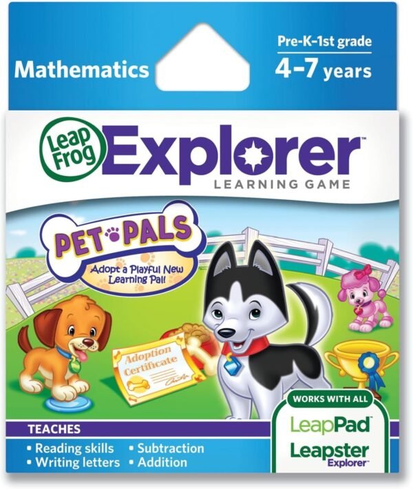 LeapFrog Explorer Pet Pals Learning Game (works with LeapPad Tablets,  Leapster GS and Leapster Explorer))