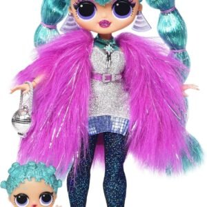 L.O.L. Surprise! O.M.G. Winter Disco Cosmic Nova Fashion Doll & Sister