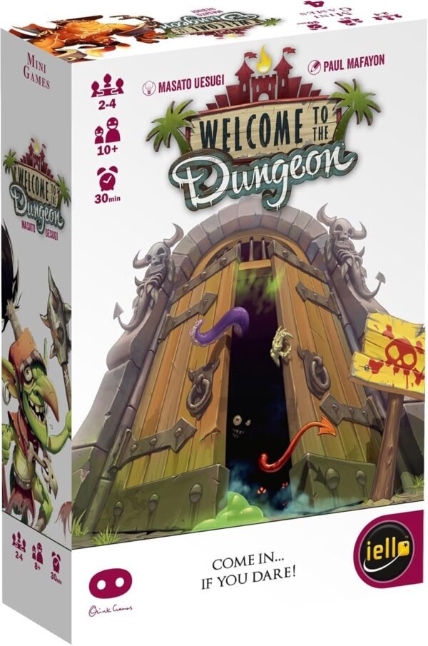 IELLO Welcome to The Dungeon Board Game