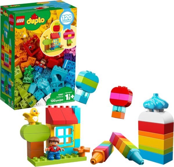LEGO DUPLO Classic Creative Fun 10887 Building Kit, New 2020 (120 Pieces)