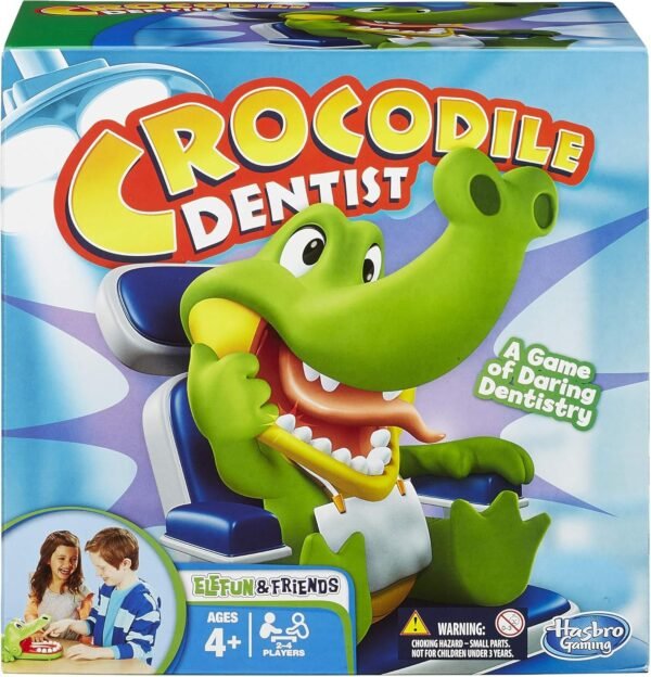 Hasbro Crocodile Dentist Kids Game Ages 4 And Up (Amazon Exclusive)