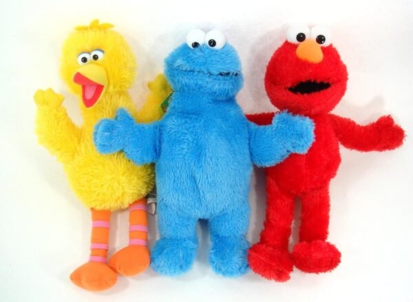 Sesame Street - Elmo and Friends 3 Piece 13' Plush Set - Includes Elmo, Cookie Monster and Big Bird