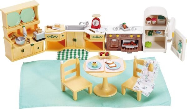 Calico Critters Deluxe Kozy Kitchen Set