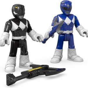 Fisher-Price Imaginext Power Rangers Blue Ranger & Black Ranger