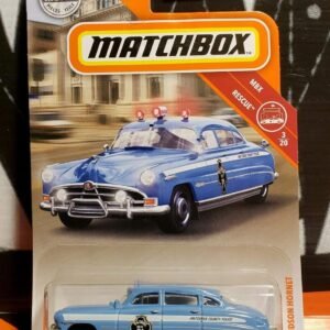 Matchbox 2019 MBX Rescue '51 Hudson Hornet 57/100, Blue-Gray