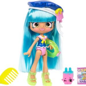 5' Shoppie Doll with Matching Shopkin & Accessories, Popsi Blue