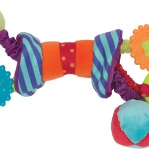 Manhattan Toy Ziggles Rattle and Teether Developmental Activity Toy