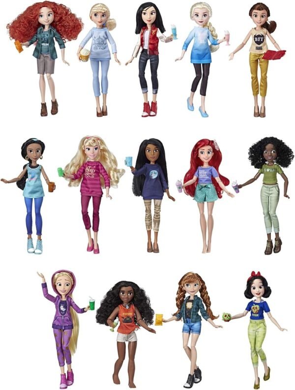Disney Princess Ralph Breaks The Internet Movie Dolls with Comfy Clothes & Accessories, 14 Doll Ultimate Multipack (Amazon Exclusive)
