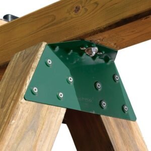 Swing-N-Slide WS 4467 EZ Frame Bracket for Swing Set Swing Beam (Includes 1 Bracket), Green