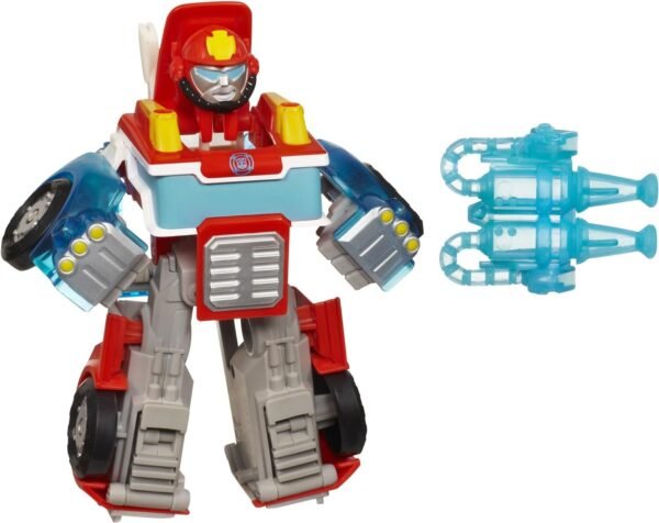 Playskool Heroes Transformers Rescue Bots Energize Heatwave the Fire-Bot Converting Toy Robot Action Figure, Toys for Kids Ages 3 and Up (Amazon Exclusive)